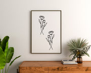 Floral Pair 1